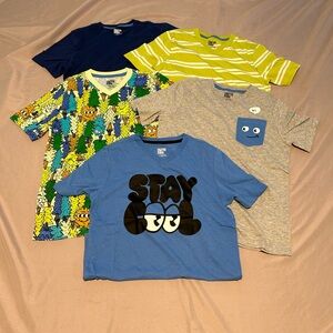 Boys set of 5 shirts M(8)